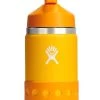 Hydro Flask 12 Oz Kids' Wide Mouth Bottle With Straw Lid - Canary -Hydro Flask Online 12oz Kids Wide Mouth with Straw Lids Canary A 57706.1681763430