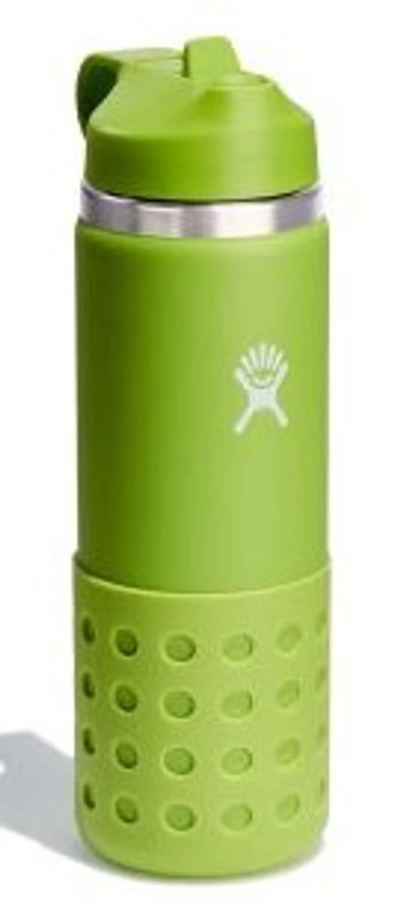 Hydro Flask 20 Oz Kid's Wide Mouth Bottle - Seagrass 4 Hydro Flask 20 Oz Kid's Wide Mouth Bottle - Seagrass - Image 2