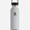 HYDRO FLASK White 21 Oz Standard Mouth Water Bottle -Hydro Flask Online 322350150