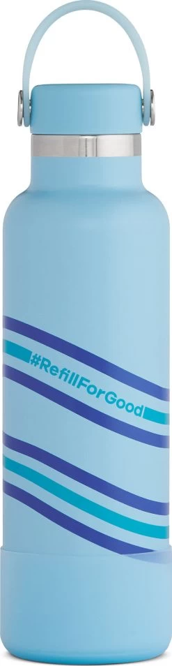Hydro Flask RefillForGood Standard Wide Mouth Bottle - Limited Edition - 21 Oz|-|Bouteille Standard RefillForGood Wide Mouth - Édition Limitée - 21 Onces -Hydro Flask Online HYD RFGS21SX458 7E 7EDetail1 20Geyser