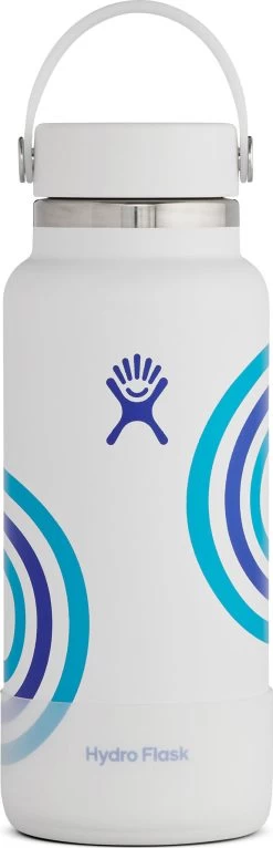 Hydro Flask RefillForGood Standard Wide Mouth Bottle - Limited Edition - 32 Oz|-|Bouteille Standard RefillForGood Wide Mouth - Édition Limitée - 32 Onces -Hydro Flask Online HYD RFGW32BTS109 7EWhitecap