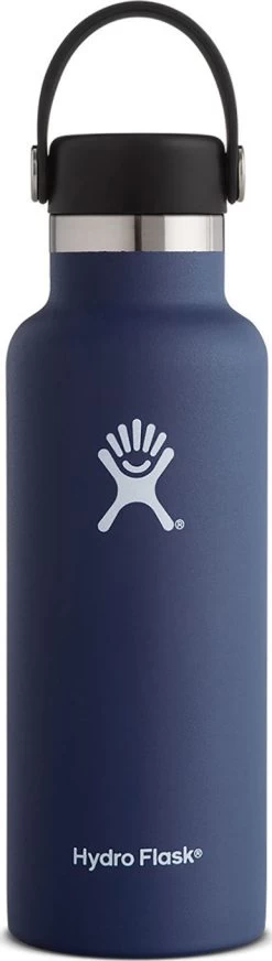 Hydro Flask Standard Mouth Bottle With Standard Flex Cap - 18 Oz|-|Bouteille à Ouverture Standard Avec Bouchon Standard Flex - 18 Onces -Hydro Flask Online HYD S18SX 7ECobalt
