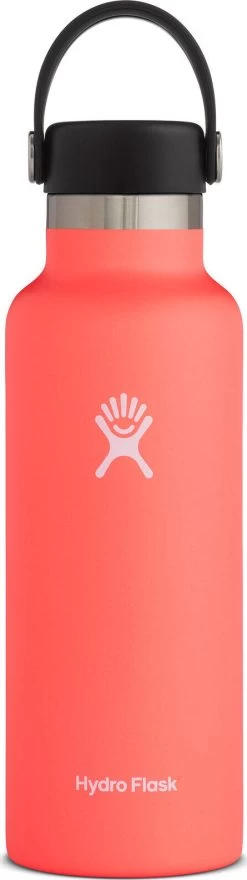 Hydro Flask Standard Mouth Bottle With Standard Flex Cap - 18 Oz|-|Bouteille à Ouverture Standard Avec Bouchon Standard Flex - 18 Onces -Hydro Flask Online HYD S18SX 7EHibiscus
