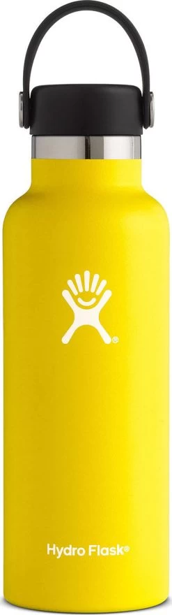 Hydro Flask Standard Mouth Bottle With Standard Flex Cap - 18 Oz|-|Bouteille à Ouverture Standard Avec Bouchon Standard Flex - 18 Onces -Hydro Flask Online HYD S18SX 7ELemon 07f4e41f e01b 475c 9cff 17cdd5e7bae3