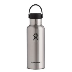 Hydro Flask Standard Mouth Bottle With Standard Flex Cap - 18 Oz|-|Bouteille à Ouverture Standard Avec Bouchon Standard Flex - 18 Onces -Hydro Flask Online HYD S18SX 7EStainless fd834f97 4e8b 4ac3 bf11 569464564372