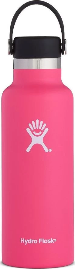 Hydro Flask Standard Mouth Bottle With Standard Flex Cap - 18 Oz|-|Bouteille à Ouverture Standard Avec Bouchon Standard Flex - 18 Onces -Hydro Flask Online HYD S18SX 7EWatermelon 39826a1e 7b45 4977 a5a9 b041e1ebd2b7