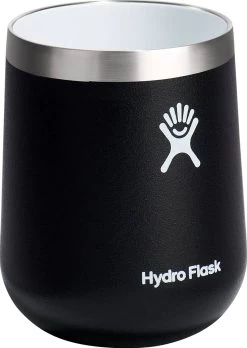 Hydro Flask Ceramic Wine Tumbler 10 Oz|-|Gobelet à Vin En Céramique 10 Onces -Hydro Flask Online HYD VC10CP 7E 7ESide1 20Black