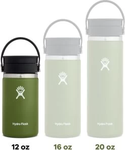 Hydro Flask Wide Mouth Bottle With Flex Sip Lid - 12 Oz|-|Bouteille à Large Ouverture Avec Bouchon Flex Sip Lid - 12 Onces -Hydro Flask Online HYD W12BCX 4 7E 7EDetail2 20Indigo