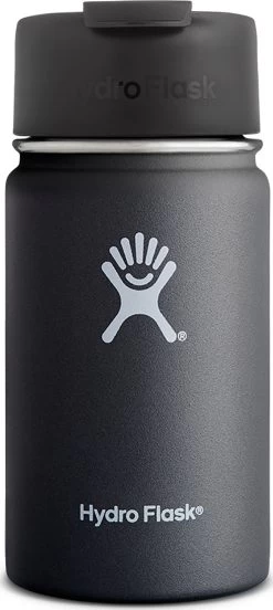 Hydro Flask Wide Mouth Bottle With Flip Lid - 12 Oz|-|Bouteille à Large Ouverture Avec Bouchon à Charnière - 12 Onces