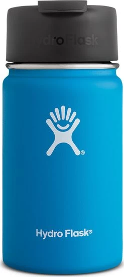 Hydro Flask Wide Mouth Bottle With Flip Lid - 12 Oz|-|Bouteille à Large Ouverture Avec Bouchon à Charnière - 12 Onces -Hydro Flask Online HYD W12FP 7EPacific 88faf750 817c 4ab2 8baf b365d2a5d1e7