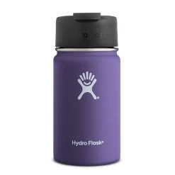 Hydro Flask Wide Mouth Bottle With Flip Lid - 12 Oz|-|Bouteille à Large Ouverture Avec Bouchon à Charnière - 12 Onces -Hydro Flask Online HYD W12FP 7EPlum