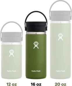 Hydro Flask Wide Mouth Bottle With Flex Sip Lid - 16 Oz|-|Bouteille à Large Ouverture Avec Bouchon Flex Sip Lid - 16 Onces -Hydro Flask Online HYD W16BCX464 7E 7EDetail2 20Indigo c51dda09 a5b5 4a11 99b8 75664fa0a1a3