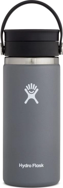 Hydro Flask Wide Mouth Bottle With Flex Sip Lid - 16 Oz|-|Bouteille à Large Ouverture Avec Bouchon Flex Sip Lid - 16 Onces -Hydro Flask Online HYD W16BC 7EStone