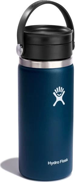 Hydro Flask Wide Mouth Bottle With Flex Sip Lid - 16 Oz|-|Bouteille à Large Ouverture Avec Bouchon Flex Sip Lid - 16 Onces -Hydro Flask Online HYD W16BC 7E 7EDetail1 20Indigo