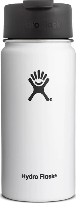 Hydro Flask 16 Oz Wide Mouth - Flip Lid Bottle|-|Bouteille Avec Bouchon à Charnière Hydro Flask 16 Onces Wide Mouth -Hydro Flask Online HYD W16FP 7EWhite 7de8a4fe 5485 475d 8f01 fe9319914b99