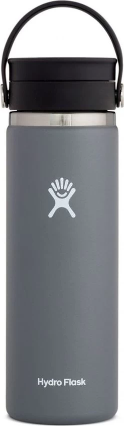 Hydro Flask Wide Mouth Bottle With Flex Sip Lid - 20 Oz|-|Bouteille à Large Ouverture Avec Bouchon Flex Sip Lid - 20 Onces -Hydro Flask Online HYD W20BC Stone