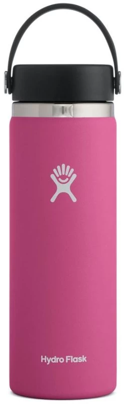 Hydro Flask Wide Mouth Bottle With Flex Cap - 20 Oz|-|Bouteille à Large Ouverture Avec Bouchon Flex - 20 Onces -Hydro Flask Online HYD W20BTS 7ECarnation
