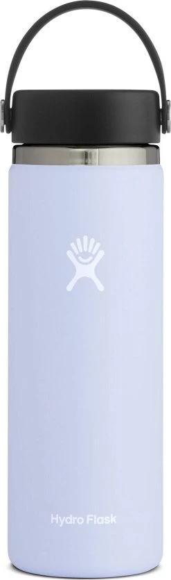 Hydro Flask Wide Mouth Bottle With Flex Cap - 20 Oz|-|Bouteille à Large Ouverture Avec Bouchon Flex - 20 Onces -Hydro Flask Online HYD W20BTS 7EFog