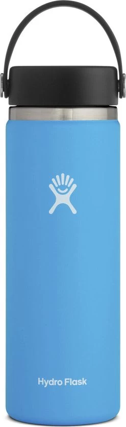 Hydro Flask Wide Mouth Bottle With Flex Cap - 20 Oz|-|Bouteille à Large Ouverture Avec Bouchon Flex - 20 Onces -Hydro Flask Online HYD W20BTS 7EPacific