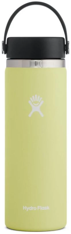 Hydro Flask Wide Mouth Bottle With Flex Cap - 20 Oz|-|Bouteille à Large Ouverture Avec Bouchon Flex - 20 Onces -Hydro Flask Online HYD W20BTS 7EPineapple