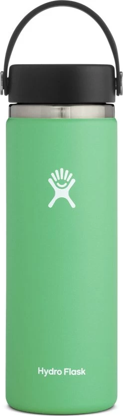 Hydro Flask Wide Mouth Bottle With Flex Cap - 20 Oz|-|Bouteille à Large Ouverture Avec Bouchon Flex - 20 Onces -Hydro Flask Online HYD W20BTS 7ESpearmint