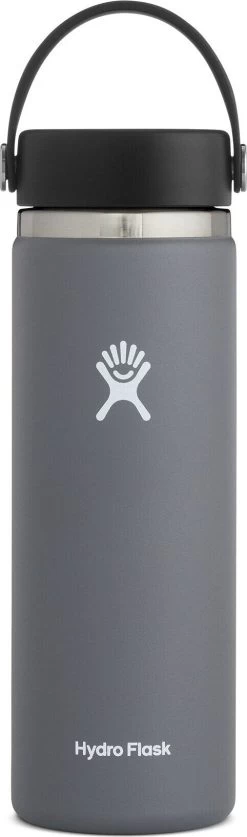 Hydro Flask Wide Mouth Bottle With Flex Cap - 20 Oz|-|Bouteille à Large Ouverture Avec Bouchon Flex - 20 Onces -Hydro Flask Online HYD W20BTS 7EStone