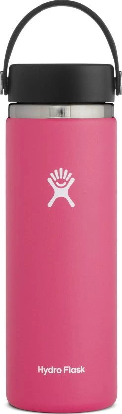 Hydro Flask Wide Mouth Bottle With Flex Cap - 20 Oz|-|Bouteille à Large Ouverture Avec Bouchon Flex - 20 Onces -Hydro Flask Online HYD W20BTS 7EWatermelon