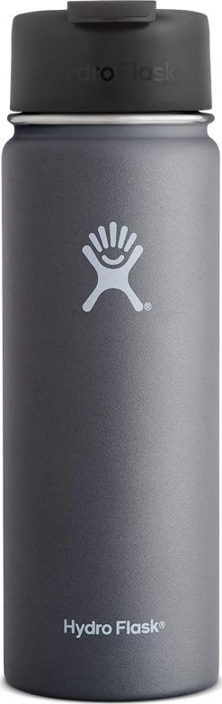 Hydro Flask 20 Oz Wide Mouth - Flip Lid Bottle|-|Bouteille Hydro Flask 20 Oz Grand Goulot - Bouchon à Charnière -Hydro Flask Online HYD W20FP 7EGraphite