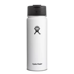 Hydro Flask 20 Oz Wide Mouth - Flip Lid Bottle|-|Bouteille Hydro Flask 20 Oz Grand Goulot - Bouchon à Charnière -Hydro Flask Online HYD W20FP 7EWhite