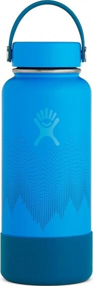 Hydro Flask Wide Mouth 32 Oz Wonder Collection & Boot Snowcap|-|Bouteille Large Collection Wonder 32 Oz Avec Snowcap