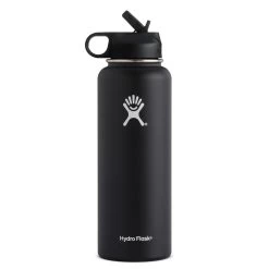 Hydro Flask 40 Oz Wide Mouth W/ Straw Lid Bottle|-|Bouteille 40 Onces Wide Mouth Avec Paille