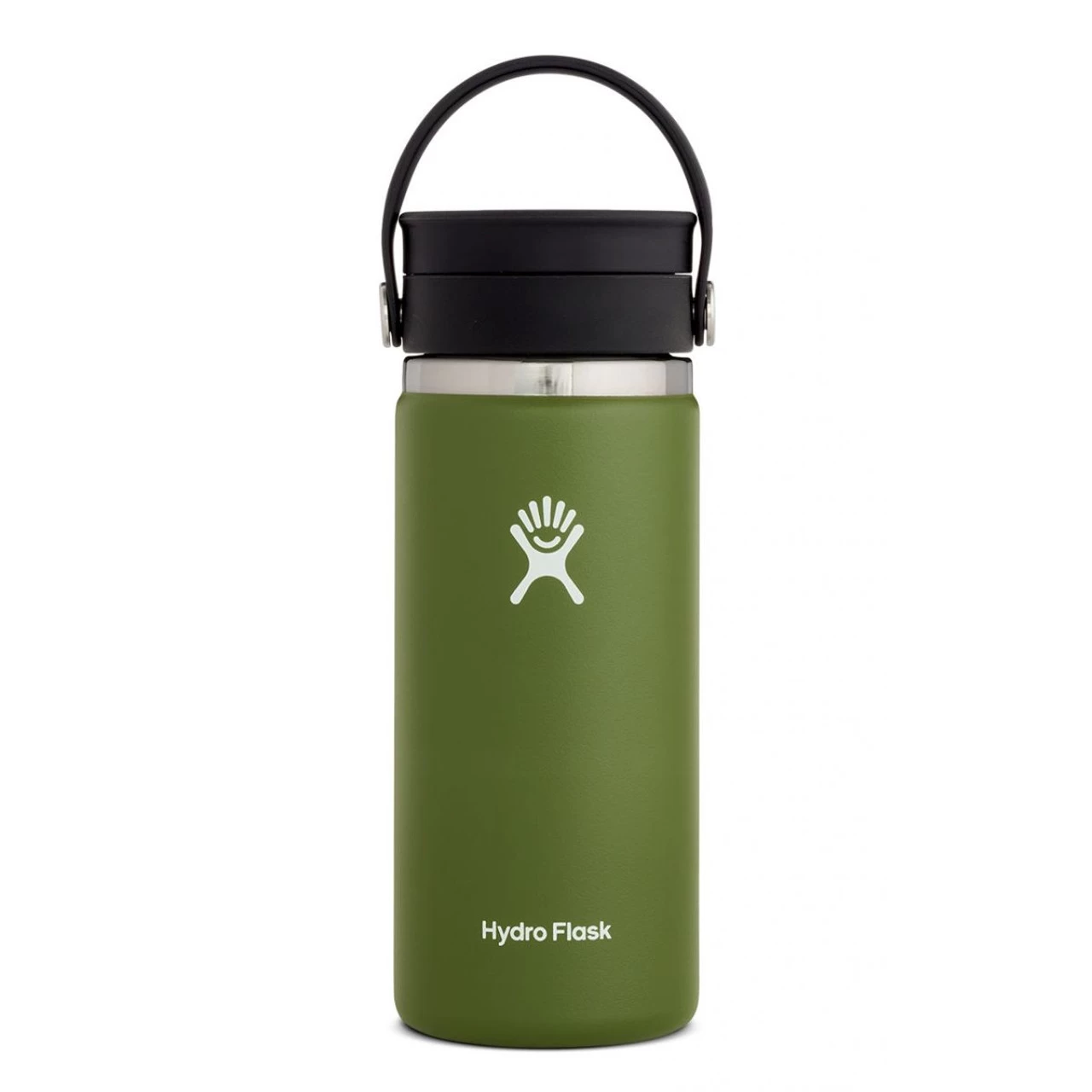 Hydro Flask 16 Oz Wide Mouth Bottle With Flex Sip Lid - Olive 3 Hydro Flask 16 Oz Wide Mouth Bottle With Flex Sip Lid - Olive