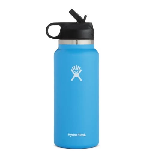 Hydro Flask 32 Oz. Wide Mouth W/ Straw Lid (Fall 2022) -Hydro Flask Online hydro flask 32 oz wide mouth straw lid pacific 76749.1673472958
