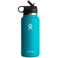 Hydro Flask 32oz Wide Mouth Straw Lid Water Bottle