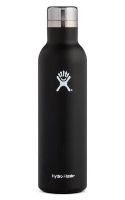 Hydro Flask 25 Oz Wine Bottle - Black