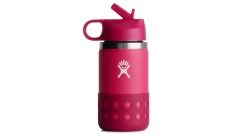 Hydro Flask 12 Oz Wide Straw Lid & Boot - Kids -Hydro Flask Online opplanet hydro flask 12 oz wide straw lid boot kids peony w12bswbb623 main