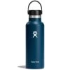 Hydro Flask 18 Oz Standard Mouth Flex Cap -Hydro Flask Online opplanet hydro flask 18 oz standard mouth flex cap indigo 18 oz s18sx464 main