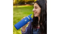 Hydro Flask 20 Oz Wide Mouth Straw Lid & Boot - Kids -Hydro Flask Online opplanet hydro flask 20 oz wide mouth straw lid boot kids seagrass w20bswbb321 av 1