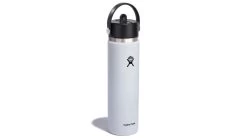 Hydro Flask 24 Oz Wide Flex Straw Cap -Hydro Flask Online opplanet hydro flask 24 oz wide flex straw cap white 24 oz w24bfs110 av 1