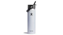 Hydro Flask 24 Oz Wide Flex Straw Cap -Hydro Flask Online opplanet hydro flask 24 oz wide flex straw cap white 24 oz w24bfs110 main