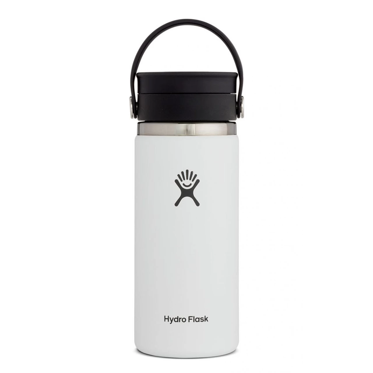 Hydro Flask 16 Oz Wide Mouth Bottle With Flex Sip Lid - White 3 Hydro Flask 16 Oz Wide Mouth Bottle With Flex Sip Lid - White