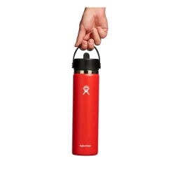 Hydro Flask 24 Oz Wide Mouth Bottle With Flex Straw Cap - Goji -Hydro Flask Online w20bfs612 goji c 60371.1681829921