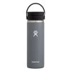 Hydro Flask 20 Oz Wide Mouth Bottle With Flex Sip Lid - Stone -Hydro Flask Online w20cx2 stone 52900.1593719699